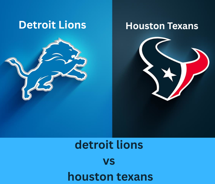 November 10, detroit lions vs houston texans match player stats